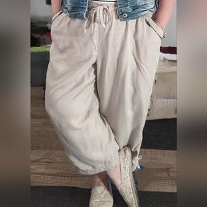Addition Elle 100% Lyocel cropped pant (20)